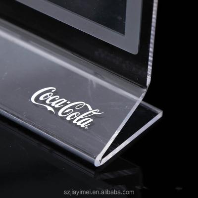 China Acrylic display calendar holder for coca-cola for sale