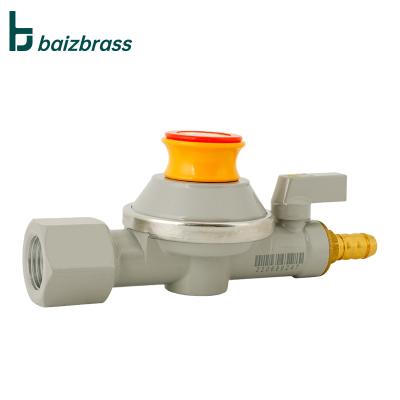 China General Natural Gas Pipeline Safety Auto-end Brass Valve With A Ball Valve For Kitchen for sale