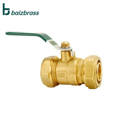 China General High Quality Long Handle PEX Pipe Ball Valve Aluminum Brass Water Valve for sale