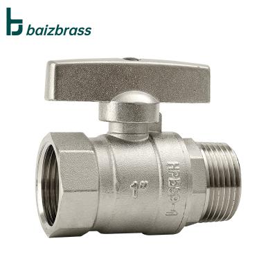 China Thread Male-Female General Mini Ball Valve Water Control Mini Valve for Diesel Fuel Water for sale