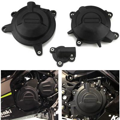 China Nylon Fiber Motorcycles Engine Covers Protectors For KAWASAKI Z400 Ninja400 Engine CoversProtectors 2018-2022 for sale