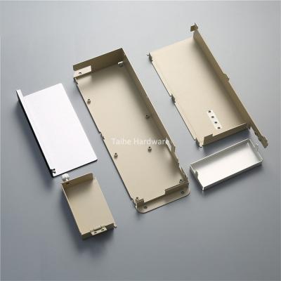 China Metal Steel LOGO Aluminum Housing Enclosure Case Aluminum Custom Stamping Box for sale