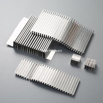 China Aluminum Alloy Customs Service Computer Electronics Light Extrusion Al Heat Sinks for sale