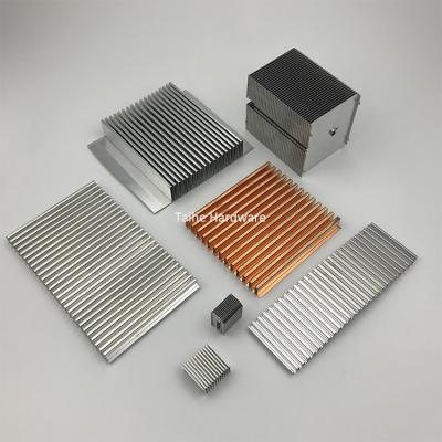 China Aluminum Alloy Electronics Extrusion Heatsink Copper 6063 Wakefield Heat Sinks for sale