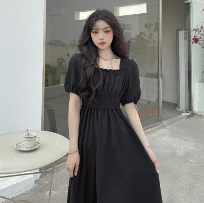 China Anti Ray Spandex Anti-Static Silhouette Long Sleeve Women Maxi Dress Quantity Custom OEM Print Casual Dress Long Sleeve Logo Style Time for sale