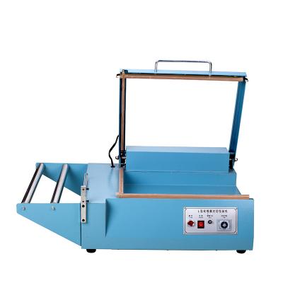 China Food Stainless Steel L-Bar FQL-380 Sealer Cutter Machine Manual Plastic Pouches Pouch Sealer Liner Machine for sale