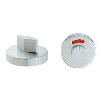 China Modern Design Modern Stainless Steel Door Fittings Red And Green Display Hotel Apartment Bathroom Indicator for sale