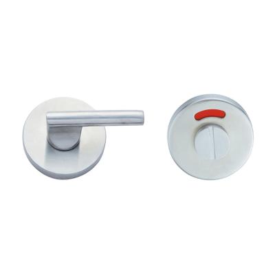 China Modern Hotel Bathroom Compartment Door Accessories Stainless Steel Bathroom Indicator Bathroom Door Lock for sale