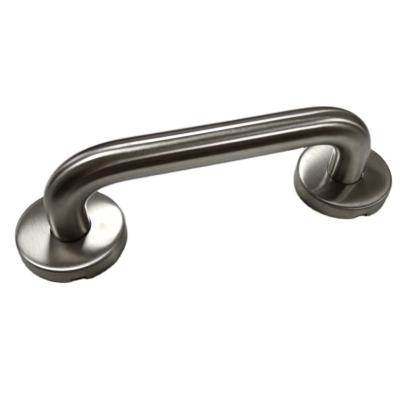 China Handicapped Shower Room 304 Stainless Steel Toilet Handrail Modern Simple Side Bar Safety Grab Bathroom Door Handles for sale