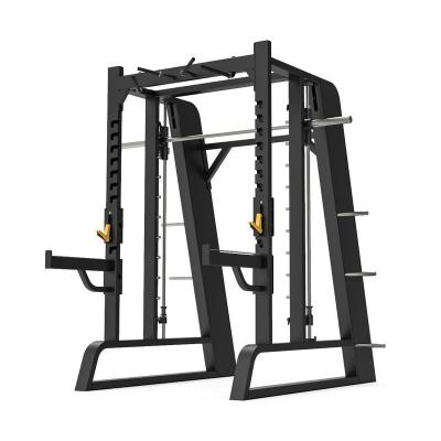 China Dedicated Multifunctional Gym Support Leg Buttocks Exercise Smith Squat Machine Eco-friendly for sale