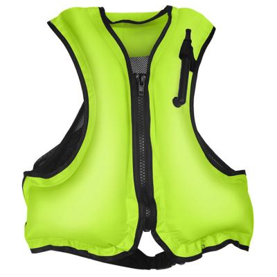 China Beautiful Appearance High Buoyancy Surfing Kids Swimming Fishing Blowing Vest Swim Jacket for sale