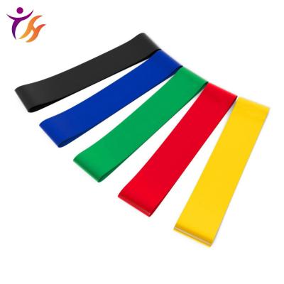 China Non-slip Tension Exercise Resistance Band Yoga Belts Ring Elastic Band Pilates Fitness Magic Circle Accessory Sport Training Workout for sale