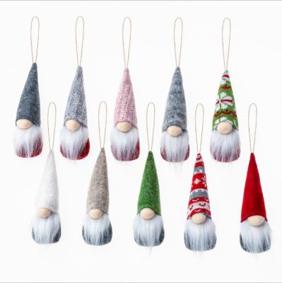 China Modern Christmas gnome decoration Faceless Gnome handmade bear Xmas Tree ornament Hanging Christmas decoration supplies 2023 for sale