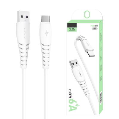 China tipo de carga rápido cable rápido QC3.0 del cable de datos de 50W 6A USB de la carga de C para los teléfonos celulares en venta