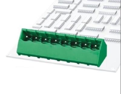 China pitch:5.08mm / 0.2 in Plug-in Terminal Block socket end closed dip 45 Pins :2P-24P for sale