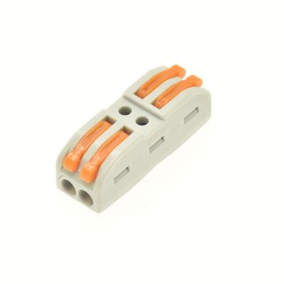 China LED light Connector 2 poles LED light terminal block double row connector for sale