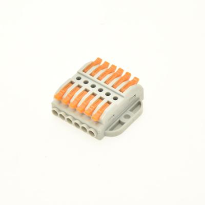 China LED light Connector 6 poles LED light terminal block double row connector for sale