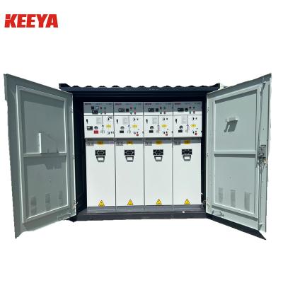 China Medium Voltage Metal 13.8KV 24KV 33KV 35KV 36KV Metal Enclosed SF6 Insulated Ring Main Unit RMU Switchgear for sale