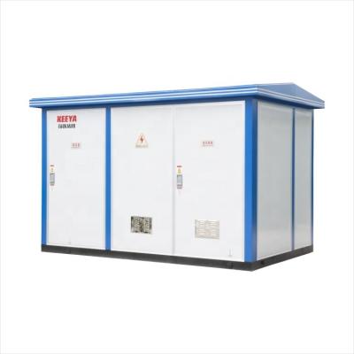 China Power Distribution High Standard Ring Main Unit Prefabricated Substation Box Shaped Compact External Box Inflatable Cabinet for sale