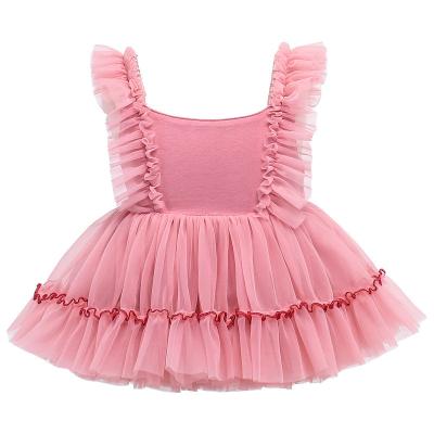 China Spanish Princess Tutu Party Dresses 1~ Nylon and Cotton Kids Style 8 Years Old for sale