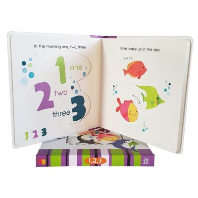 China Shelf Publish Hardcover Educational Board Books 3mm hard board for sale