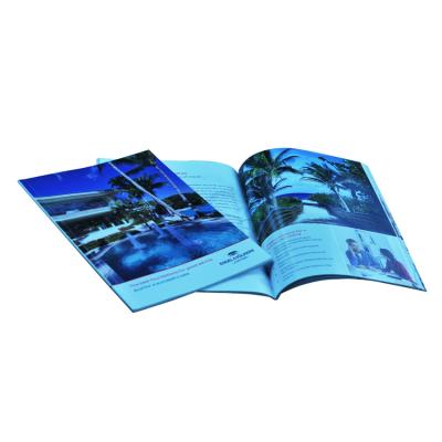 China Perfect Binding Brochure Catalogue Printing Lamination Surface Finishing for sale