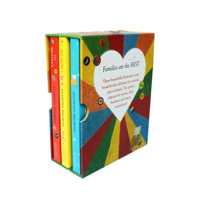 Cina i bambini dei bambini di 6x6inch 3pcs si imbarcano sui libri che 700Gsm lucidano C1S Art Paper Cover Material in vendita