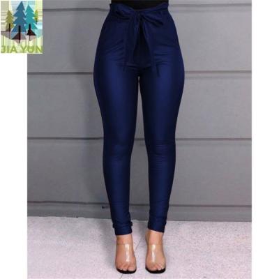 China Jackets Fashion Women Faux Leather Sexy Leggings Stretchy Casual Pencil Pants Elastic Legging Pants for sale