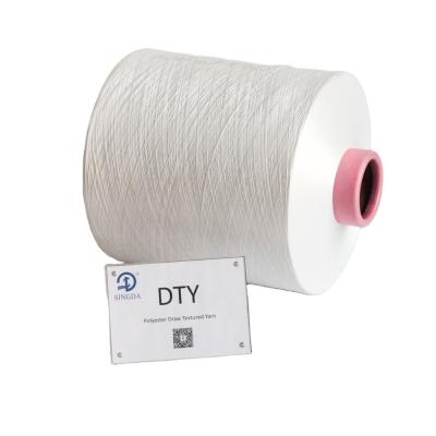 China Polyester Yarn Dty 150D/288F Polyester Yarn DTY 150D/288F SD RW SIM GRADE 100% Polyester Anti-pilling Textured for sale