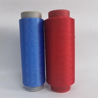 China Anti-pilling Dty Colored Coat Dyed Thread Textured 100% Polyester Yarn Dty 150d/144f SD Sim for sale