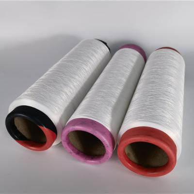 China High Elasticity Dty 150d/48f/2 SD Raw White Yarn Recycled Thread 100% Polyester Yarn for sale