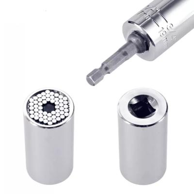 China Ball Hex Canpro Torque Wrench Universal Socket Head Set Socket 7-19mm Socket Wrench Magic Alligator Handle for sale