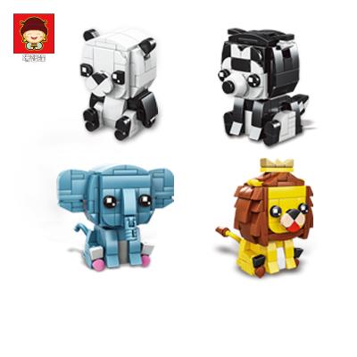 China Toy Cartoon mini educational zootopia block plastic legobuilding toys for kids brick sets wholesale kids gifts other educational for sale