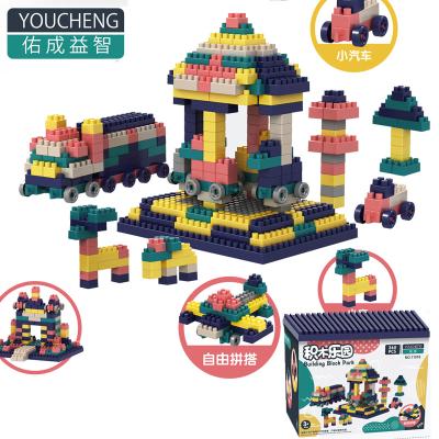 China DIY TOY 360+pcs mini building block plastic toys for children kids diy bricks sets wholesale gifts other educational for sale