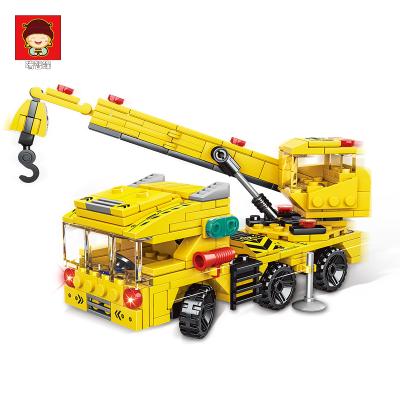 China 482+PCS educational legoing toy city building block set technice blocks legos truck block building educational DIY brick kids toys cars for sale