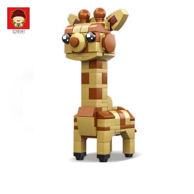 China 150+PCS Mini Educational Cartoon Zootopia Plastic Toy Block Legobuilding Toys For Educational Children Brick Sets Wholesale Brick Kids Gifts for sale