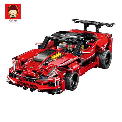 China DIY TOY 592+PCS Sports Car Bricks Plastic Toys Educational Block Technic Building Blocks For Kids Wooden Children Gift New for sale