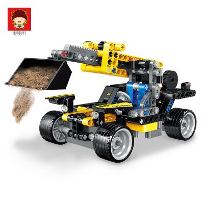 China 273+PCS Mini Educational Telescopic Boom Truck Plastic Block Toy 273+PCS Legobuilding Toys For Kids Brick Sets Wholesale Kids Gifts Other for sale