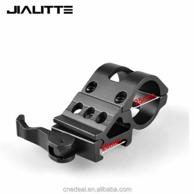 China Real Fire Adjustable Jialitte J024 25mm Caliber Quick Release Scope Mount Hunting Accessories Mount china supplier for sale