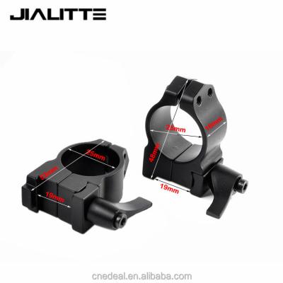 China 20mm Rifle Scope Mount Jialitte 20mm Rifle Scope Mount Tactical Quick Released 25.4mm Weaver Rail Mount J009 for sale