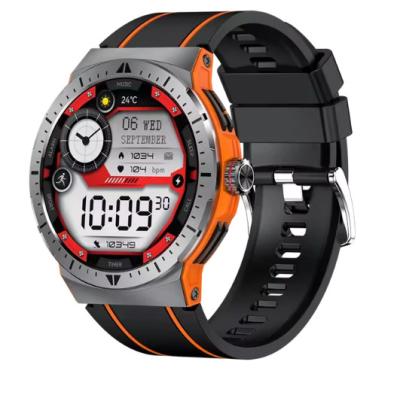 China Large Screen Fitness Tracker NFC Smartwatch HK52 Answer Make Call AI Voice Men Outdoor Sport for sale