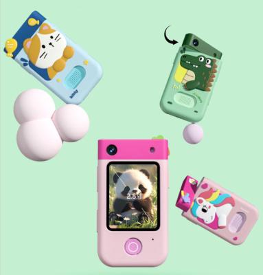 China Rotatable Childrens Pink Camera Toys Smart Phone For 3 Year Olds for sale