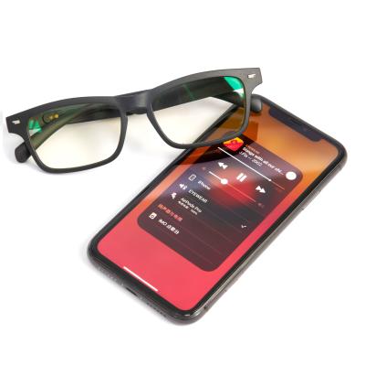 China KY01 Anti-luz azul y película solar gafas inteligentes vidrio contestar el teléfono lenguaje personalizado AI vidrio en venta