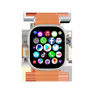 China DW100 Pro Smartwatch 2.29inch Fingerprint unlock touch S10 Ultra Smart Watch With Rotary Camera GPS WIFI Sim Card Slot App Store for sale