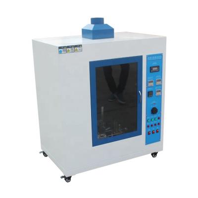 China UL94 Horizontal Vertical Burning Combustion Testing Machine Flame Test Chamber Flammability Tester For Plastic GLO-ZRS-2 for sale