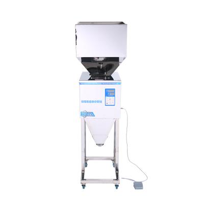 China F-3000 Big Quantitation Granules 10-3000g Powder 10-1700g Powder Filling Machine With Foot Pedal for sale