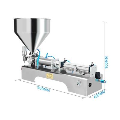 China High Viscosity Food Filling Machine For Thick Liquid Piston Filling Machine For High Viscous Liquid for sale