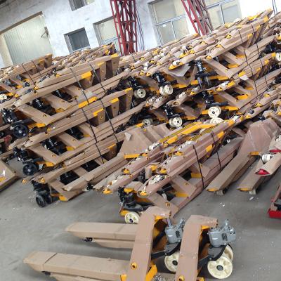 China Garment Shops High Lift Hand Pallet Truck Pallet Jack For Sale High Lift Hand Pallet Truck for sale