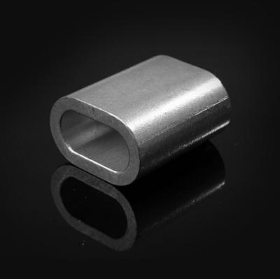 China Aluminum Aluminum Ferrule For 1.2mm Wire Rope for sale