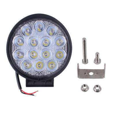 China Scheinwerfer Automatic Working Offroad Aluminum Work Light Aviation Series LED Lamp 42w 25mm 12v 24v 6000k for sale